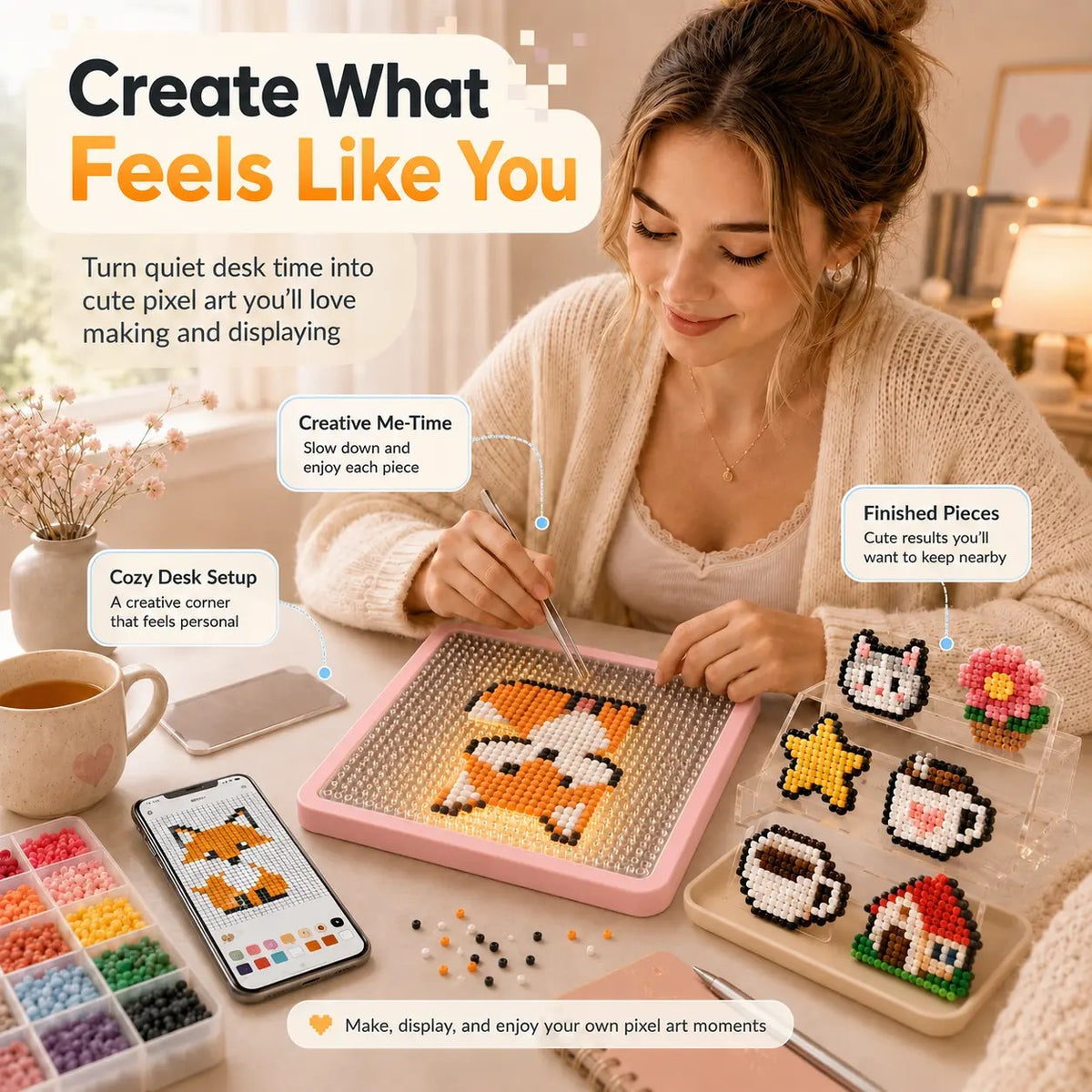 Fuse beads display/borad