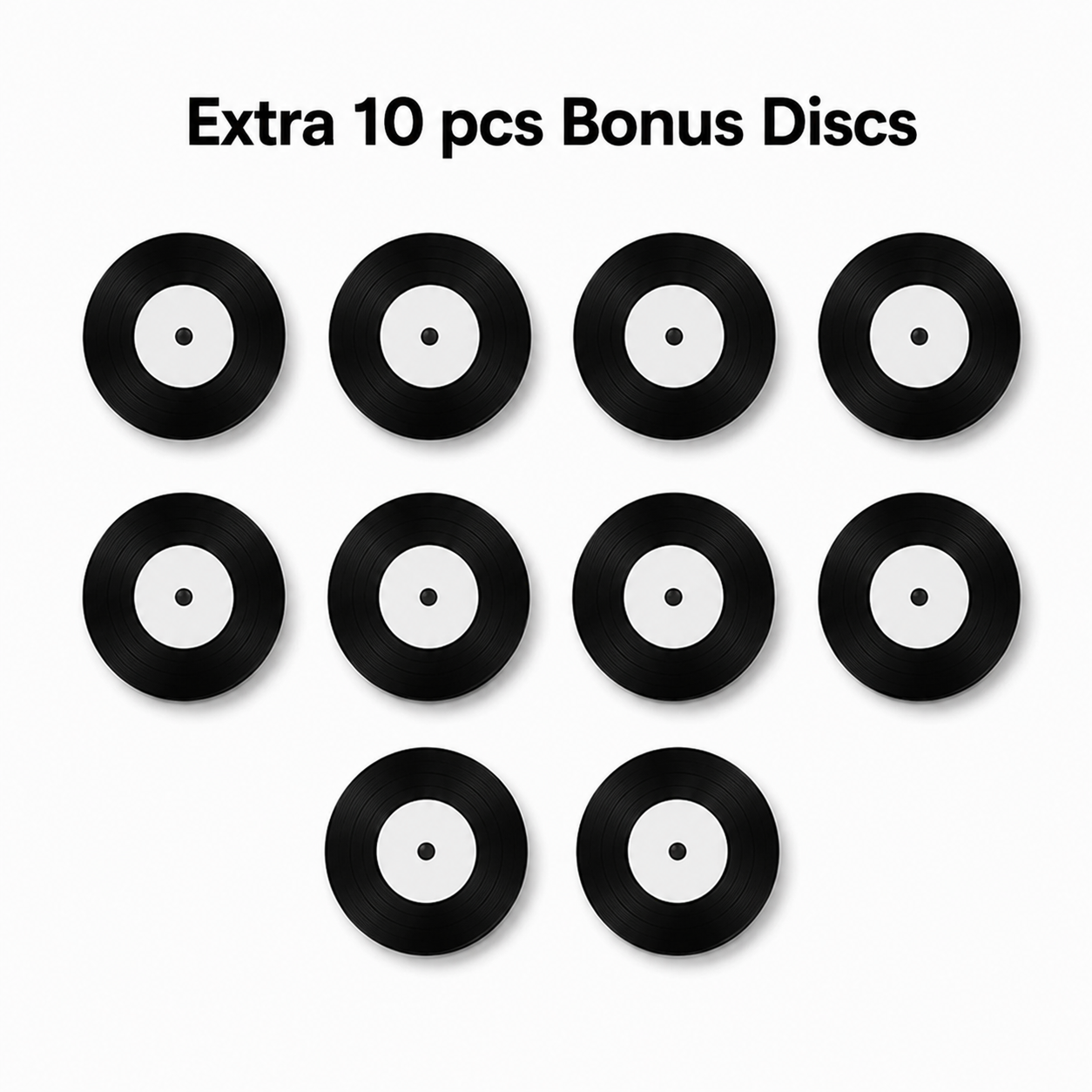 Extra 10 pcs Bonus Discs