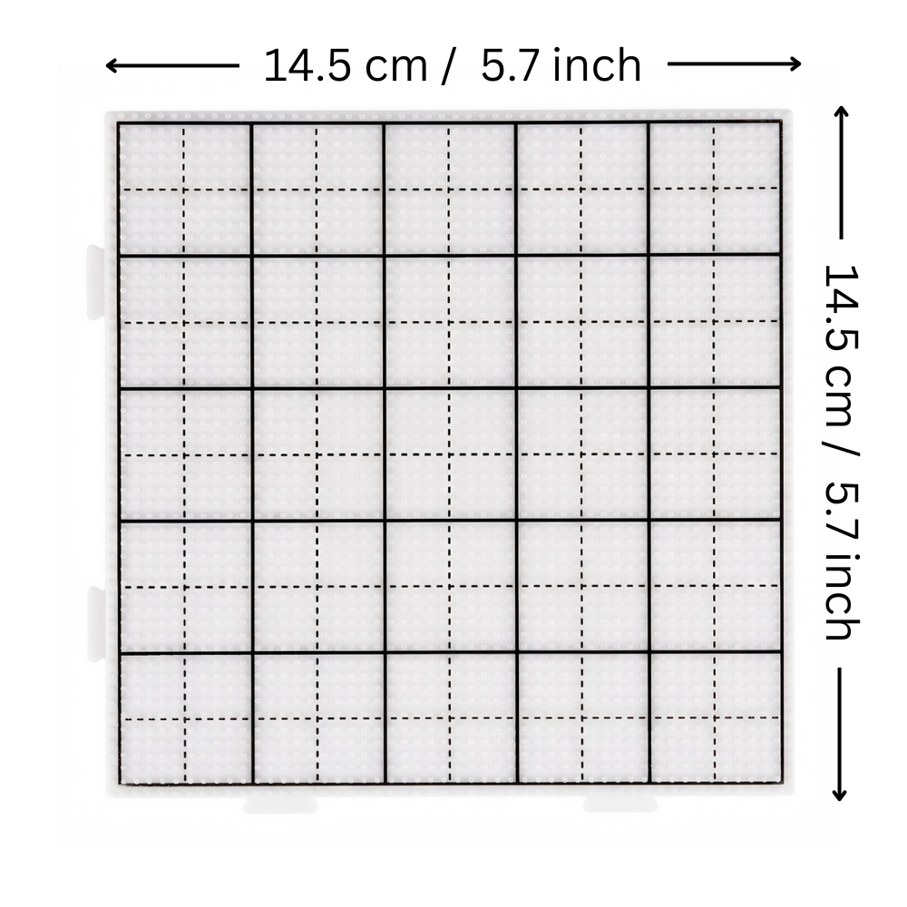 White Pegboard for 2.6mm Fuse Beads