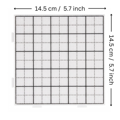 White Pegboard for 2.6mm Fuse Beads